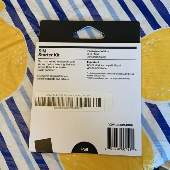 🔔NEW🔔 Verizon SIM Starter Kit - Picture 2 of 4